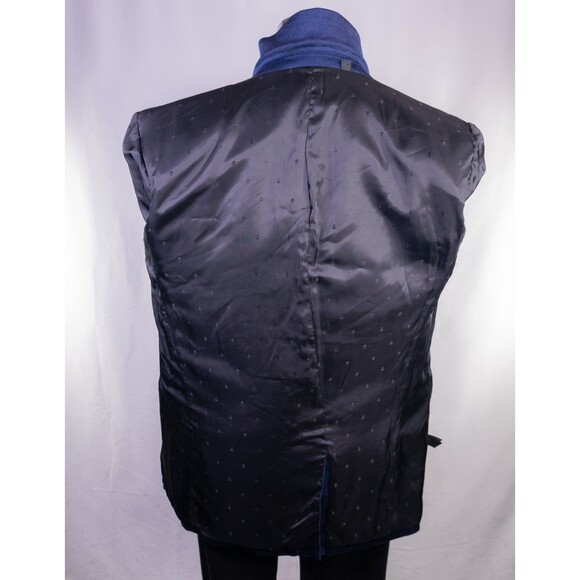 GUESS DEAN Sport Coat Jacket Casual Blazer Sz XL (46) Blue Two Button Cotton EUC - Picture 14 of 15